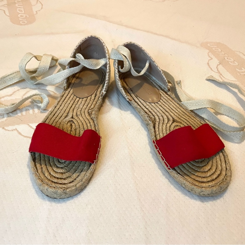 Lace-up Espadrille Sandals